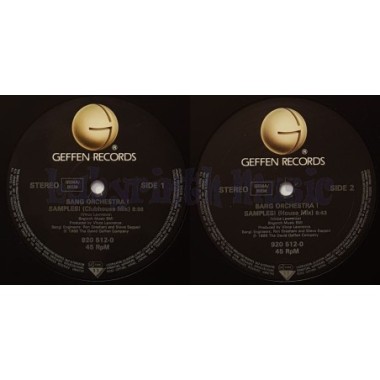 Bang Orchestra! - Samples • 12" Vinyl Maxi - Labyrinth Music