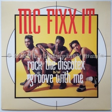 MC Fixx It - Rock The Discotex • 12" Vinyl Maxi - Labyrinth Music
