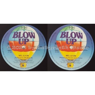 Mel & Kim - Megamix - Ninety! • 12" Vinyl Maxi • EX - Labyrinth Music