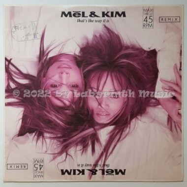 Mel & Kim - That's The Way It Is • Remix • 12" Vinyl Maxi - Labyrinth Music