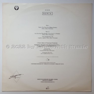 Mel & Kim - That's The Way It Is • Remix • 12" Vinyl Maxi - Labyrinth Music