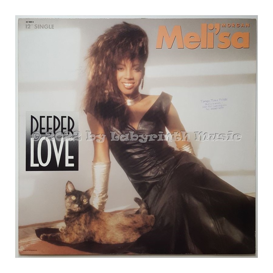 Meli'sa Morgan - Deeper Love • 12" Vinyl Maxi • NM - Labyrinth Music