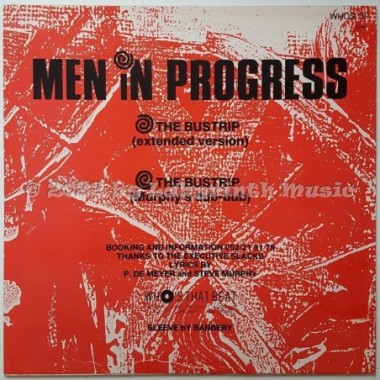 Men In Progress - The Bustrip • 12" Vinyl Maxi • MINT - Labyrinth Music