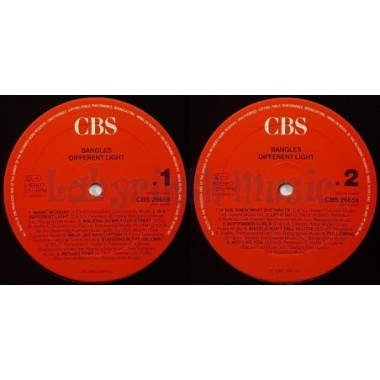 Bangles - Different Light • 12" Vinyl LP • NM - Labyrinth Music
