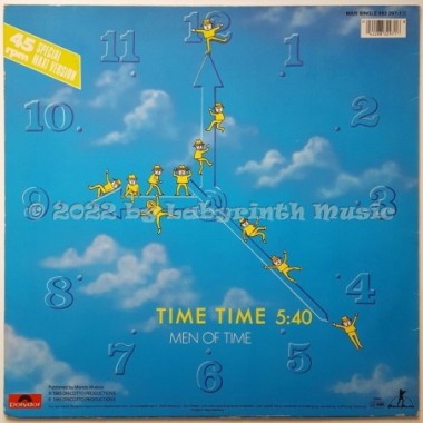 Men Of Time - Time Time • 12" Vinyl Maxi - Labyrinth Music