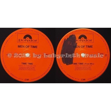 Men Of Time - Time Time • 12" Vinyl Maxi - Labyrinth Music