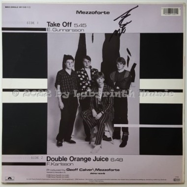 Mezzoforte - Take Off • 12" Vinyl Maxi • EX - Labyrinth Music