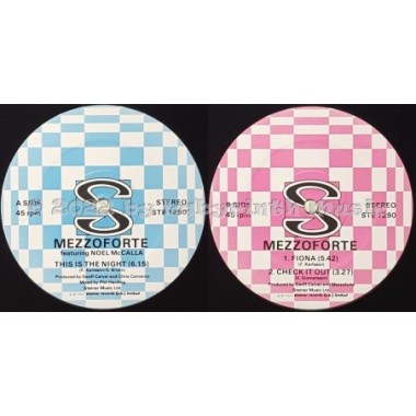 Mezzoforte Feat. Noel McCalla - This Is The Night • 12" Vinyl Maxi • NM - Labyrinth Music