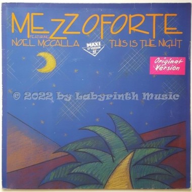Mezzoforte Feat. Noel McCalla - This Is The Night • 12" Vinyl Maxi - Labyrinth Music