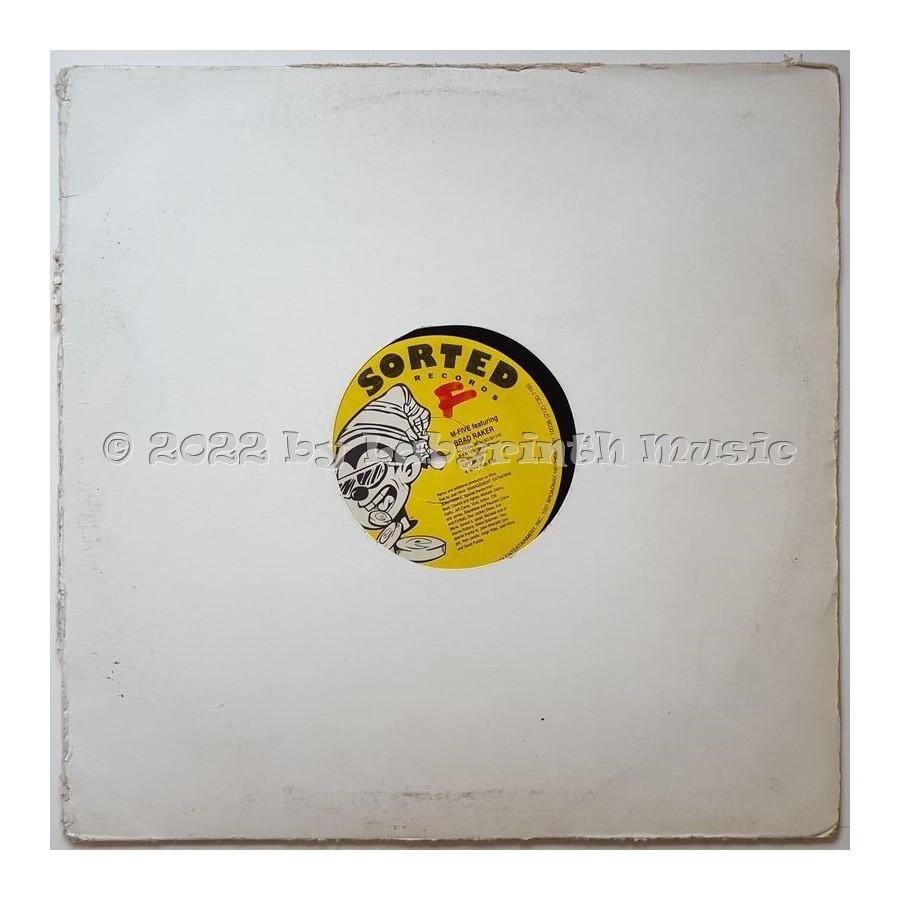 M-Five Feat. Brad Raker - Lift Me Up • 12" Vinyl Maxi - Labyrinth Music