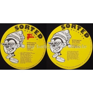 M-Five Feat. Brad Raker - Lift Me Up • 12" Vinyl Maxi - Labyrinth Music