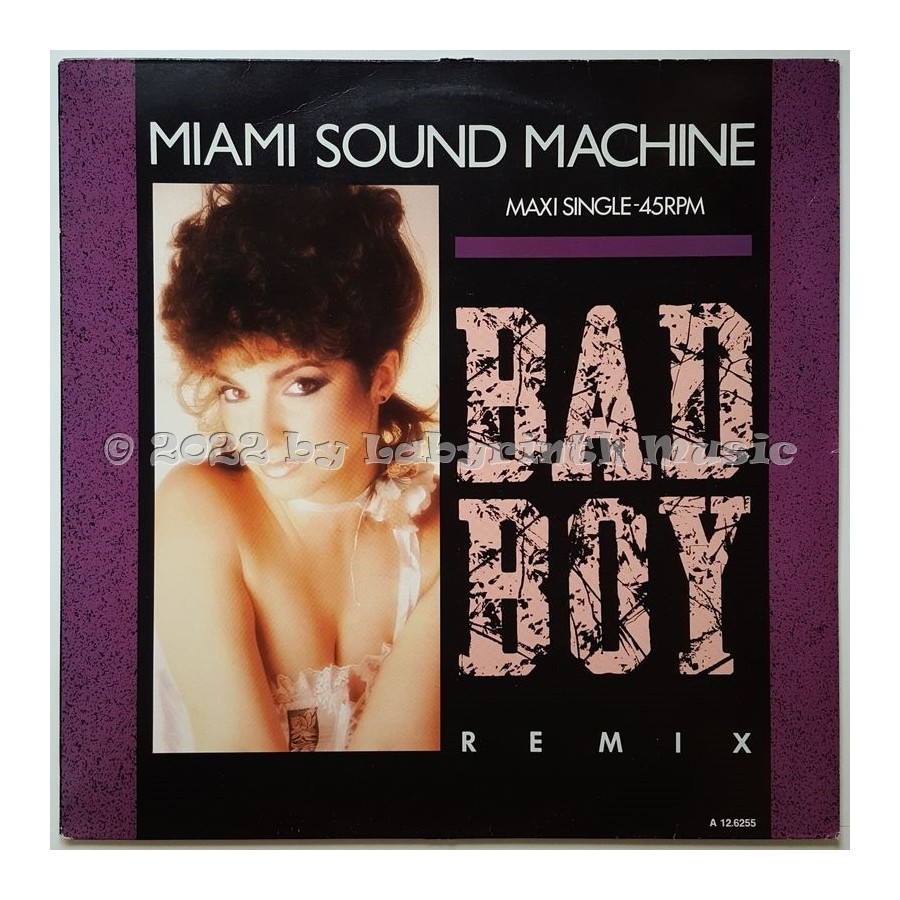 Miami Sound Machine - Bad Boy • Remix • 12" Vinyl Maxi • EX - Labyrinth Music