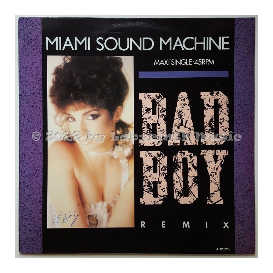 Miami Sound Machine - Bad Boy • Remix • 12" Vinyl Maxi • EX - Labyrinth Music