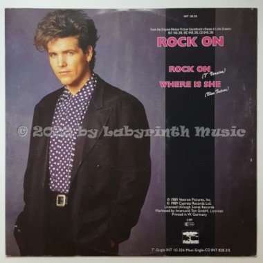 Michael Damian - Rock On • 12" Vinyl Maxi • EX - Labyrinth Music