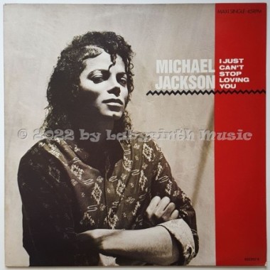 Michael Jackson - I Just Can't Stop Loving You • 12" Vinyl Maxi • EX - Labyrinth Music