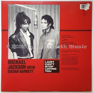 Michael Jackson - I Just Can't Stop Loving You • 12" Vinyl Maxi • EX - Labyrinth Music