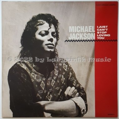 Michael Jackson - I Just Can't Stop Loving You • 12" Vinyl Maxi • MINT - Labyrinth Music