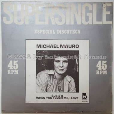 Michael Mauro - Susie Q • 12" Vinyl Maxi • EX - Labyrinth Music