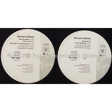Michael Oldfield (Mike Oldfield) - Gimme Back • 12" Vinyl Maxi - Labyrinth Music