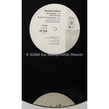 Michael Oldfield (Mike Oldfield) - Gimme Back • 12" Vinyl Maxi - Labyrinth Music