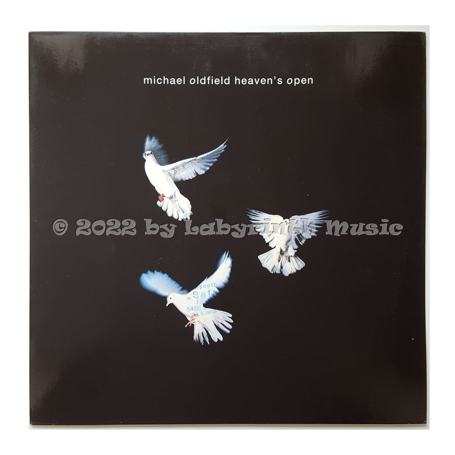 Michael Oldfield (Mike Oldfield) - Heaven's Open • 12" Vinyl Maxi • EX - Labyrinth Music