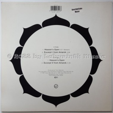 Michael Oldfield (Mike Oldfield) - Heaven's Open • 12" Vinyl Maxi • EX - Labyrinth Music