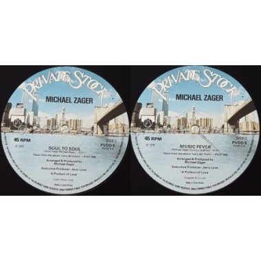 Michael Zager - Soul To Soul • 12" Vinyl Maxi - Labyrinth Music