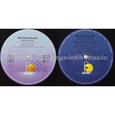 Michelle Goulet - Stop & Think • 12" Vinyl Maxi - Labyrinth Music