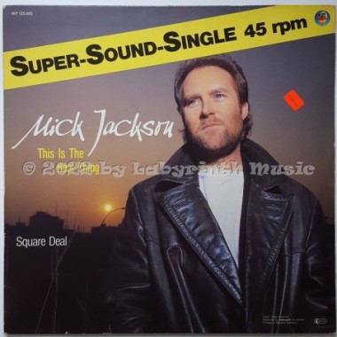 Mick Jackson - This Is The Real Thing • 12" Vinyl Maxi • EX - Labyrinth Music