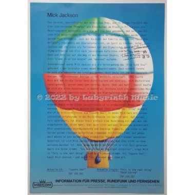 Mick Jackson - This Is The Real Thing • 12" Vinyl Maxi • EX - Labyrinth Music