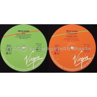 Mick Karn Feat. David Sylvian - Buoy • 12" Vinyl Maxi • NM - Labyrinth Music