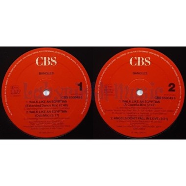 Bangles - Walk Like An Egyptian • 12" Vinyl Maxi • EX - Labyrinth Music
