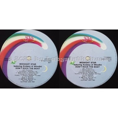Midnight Star - Don't Rock The Boat • 12" Vinyl Maxi - Labyrinth Music