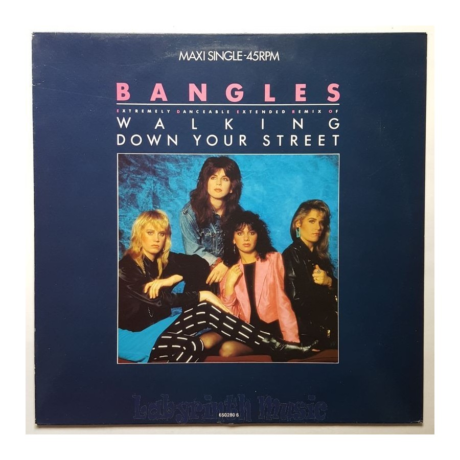 Bangles - Walking Down Your Street • 12" Vinyl Maxi • EX - Labyrinth Music