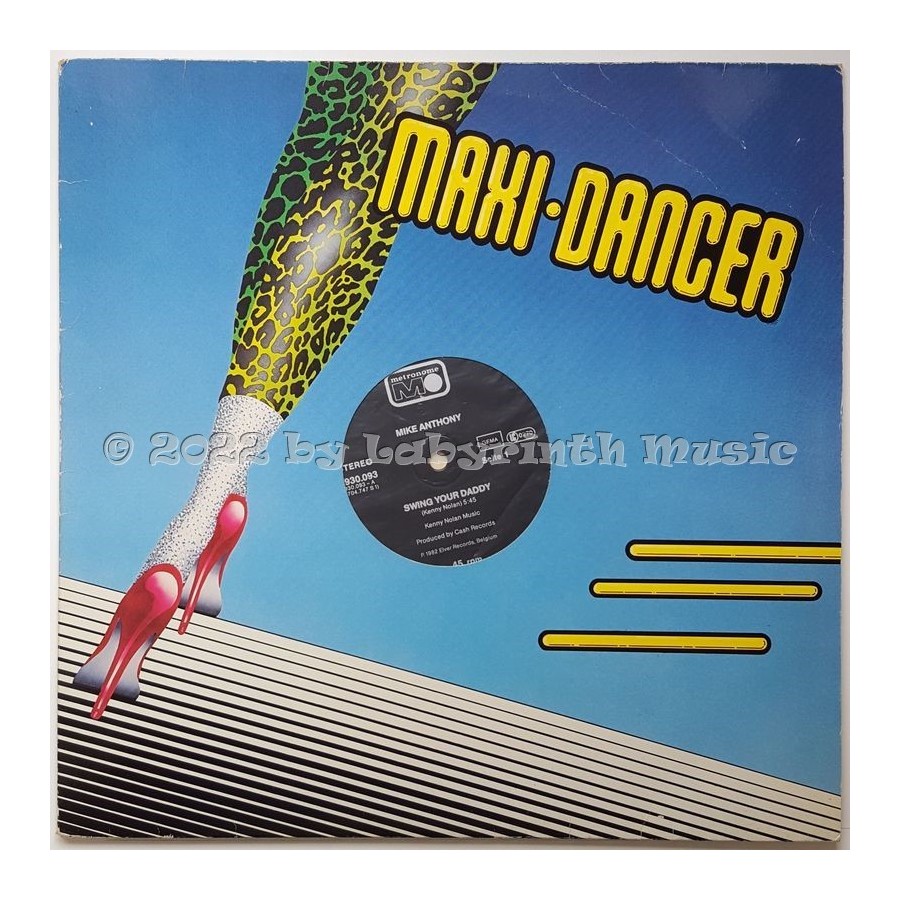 Mike Anthony - Swing Your Daddy • 12" Vinyl Maxi • EX - Labyrinth Music