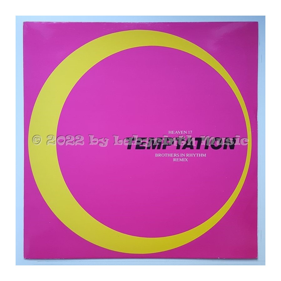 Heaven 17 - Temptation • Brothers In Rhythm Remix • 12" Vinyl Maxi • MINT - Labyrinth Music
