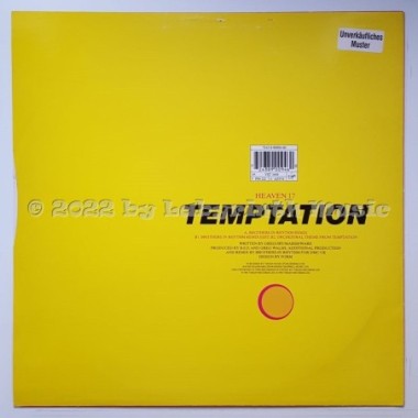 Heaven 17 - Temptation • Brothers In Rhythm Remix • 12" Vinyl Maxi • MINT - Labyrinth Music