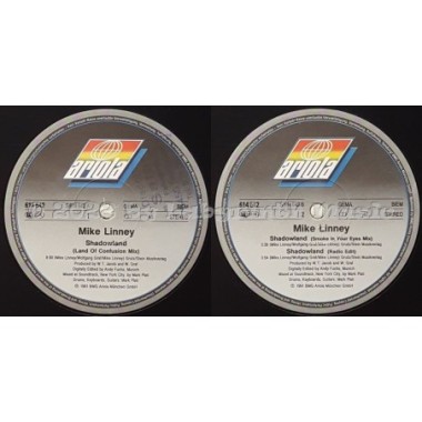 Mike Linney - Shadowland • 12" Vinyl Maxi • EX - Labyrinth Music