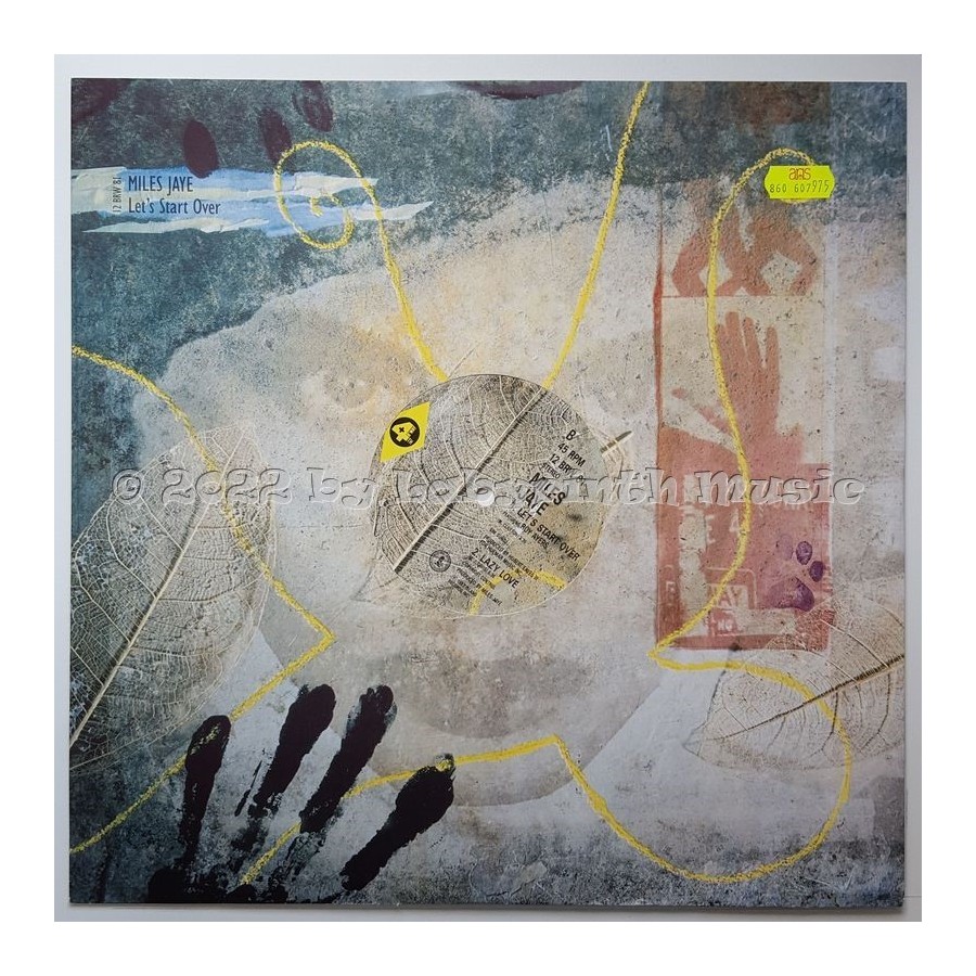 Miles Jaye - Let's Start Over • 12" Vinyl Maxi • NM - Labyrinth Music