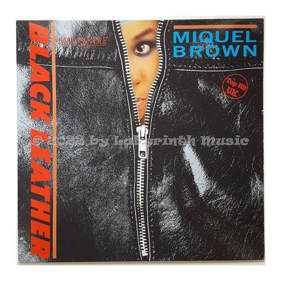 Miquel Brown - Black Leather • 12" Vinyl Maxi • MINT - Labyrinth Music