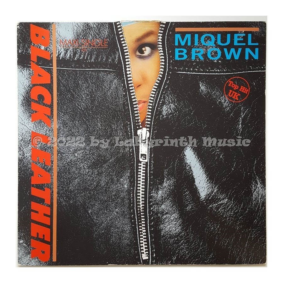 Miquel Brown - Black Leather • 12" Vinyl Maxi - Labyrinth Music