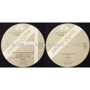 Mirage - Into The Groove Medley - The Madonna Hits • 12" Vinyl Maxi - Labyrinth Music