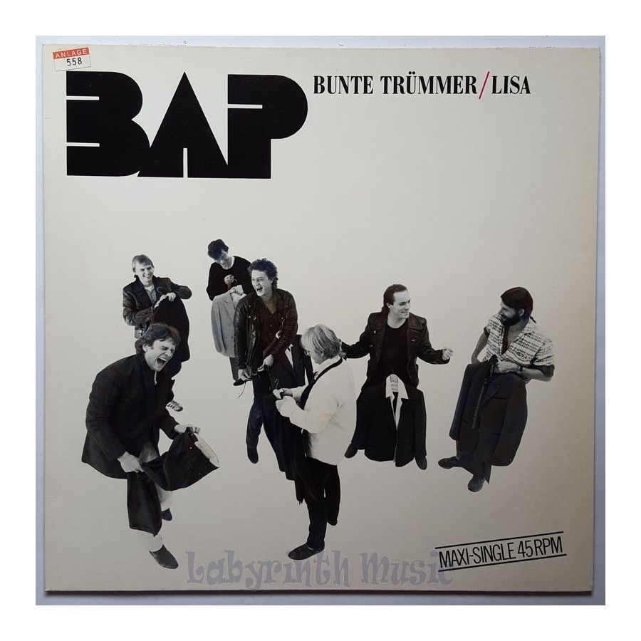 BAP - Bunte Trümmer • 12" Vinyl Maxi • MINT - Labyrinth Music