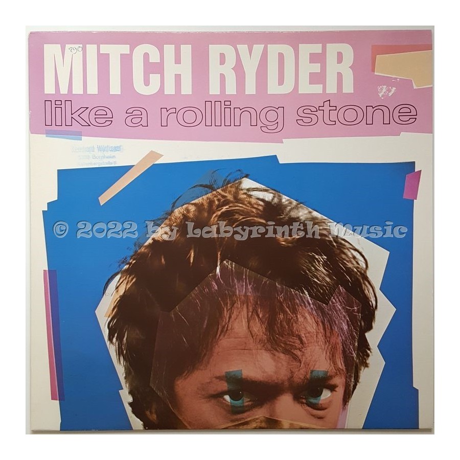 Mitch Ryder - Like A Rolling Stone • 12" Vinyl Maxi • NM - Labyrinth Music