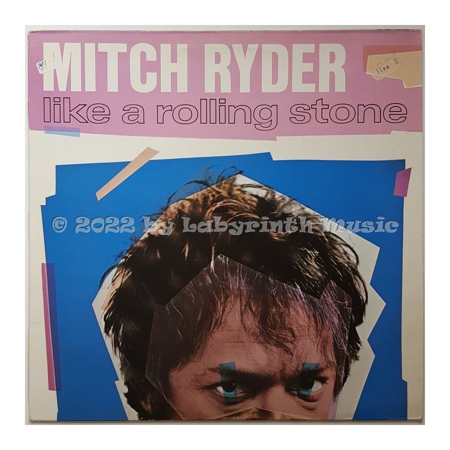 Mitch Ryder - Like A Rolling Stone • 12" Vinyl Maxi • EX - Labyrinth Music