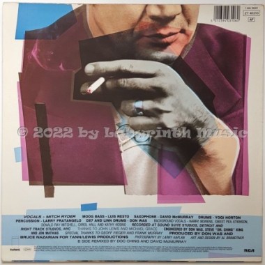 Mitch Ryder - Like A Rolling Stone • 12" Vinyl Maxi • EX - Labyrinth Music