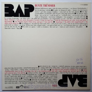 BAP - Bunte Trümmer • 12" Vinyl Maxi • MINT - Labyrinth Music