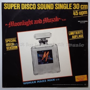 M - Moonlight And Muzak • 12" Vinyl Maxi - Labyrinth Music