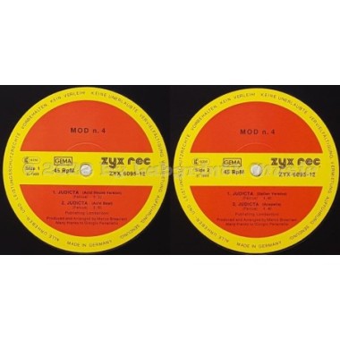 Mod N.4 - Judicta • 12" Vinyl Maxi - Labyrinth Music