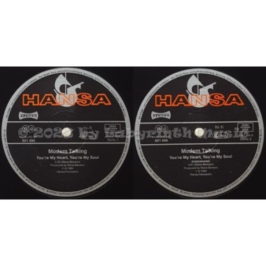 Modern Talking - You're My Heart, You're My Soul • 12" Vinyl Maxi - Labyrinth Music